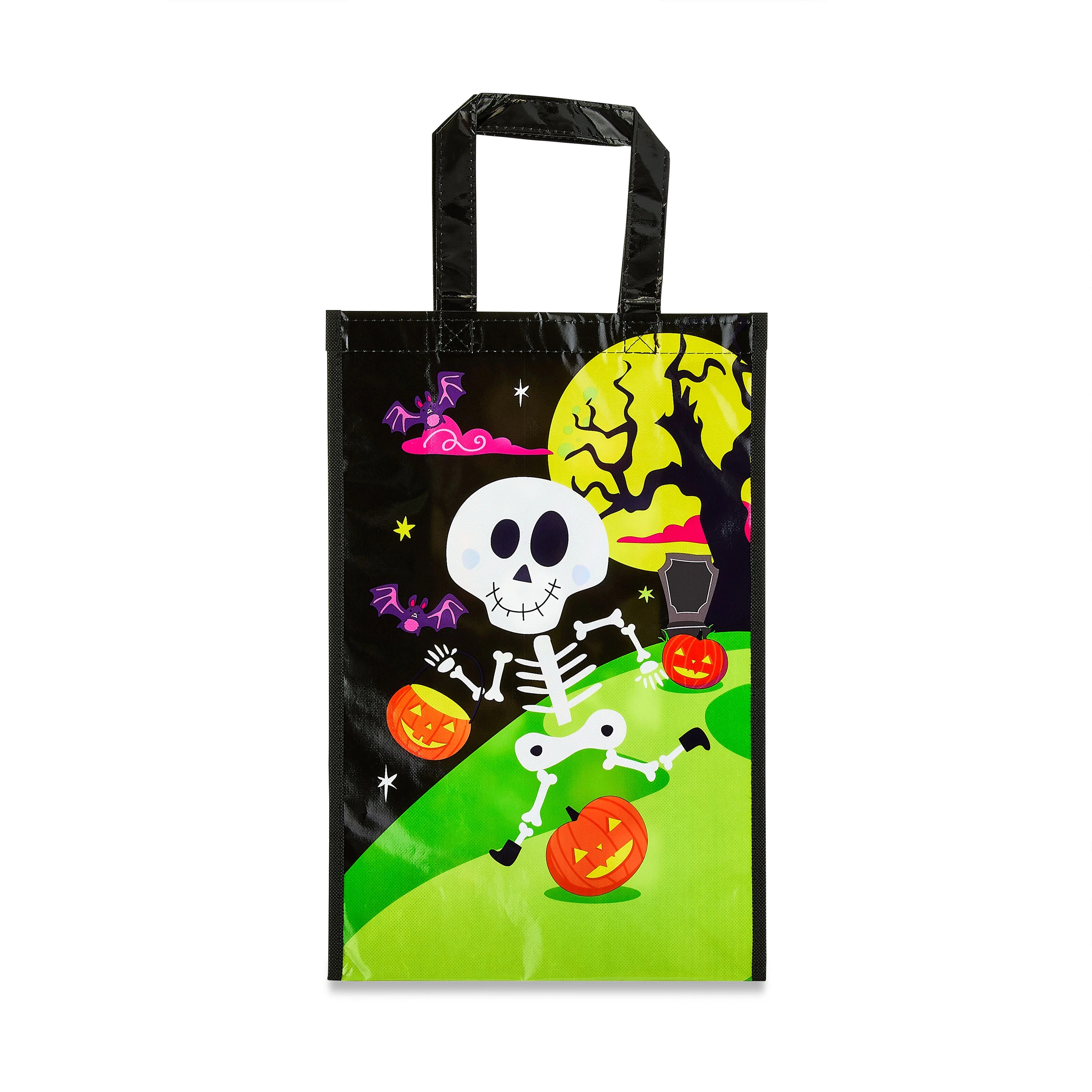 Halloween Skeleton Tote Bag, 10.5" x 16", by Way To Celebrate | Walmart (US)
