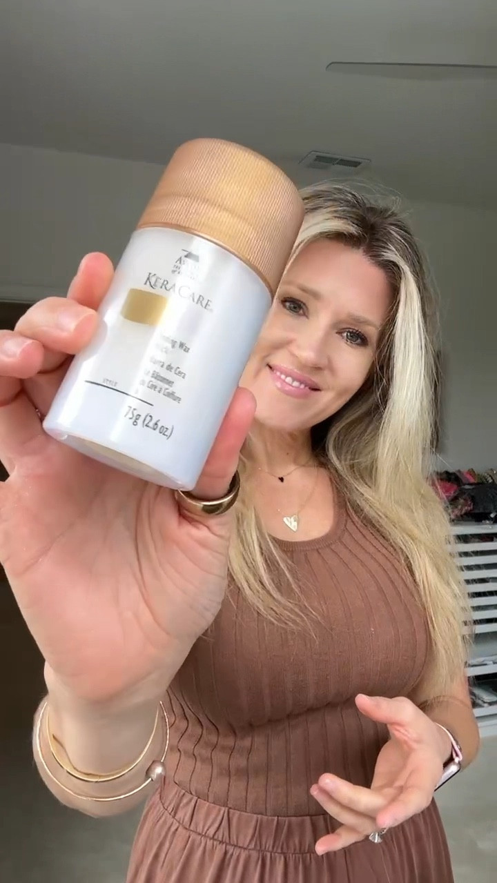 Save this slicked-back hairdo! 🤗 This classic braided bun is perfect for dirty hair days and is sculpted to perfection using KeraCare's Styling Wax Stick for a sleek, polished finish that holds strong from dawn till dusk. 💁‍♀️ Say WAX and I’ll send it straight to your DMs 
  #keracare #sleekstyle #KeraCareSquad #StylingWaxRevolution 

#LTKstyletip #LTKbeauty #LTKwedding