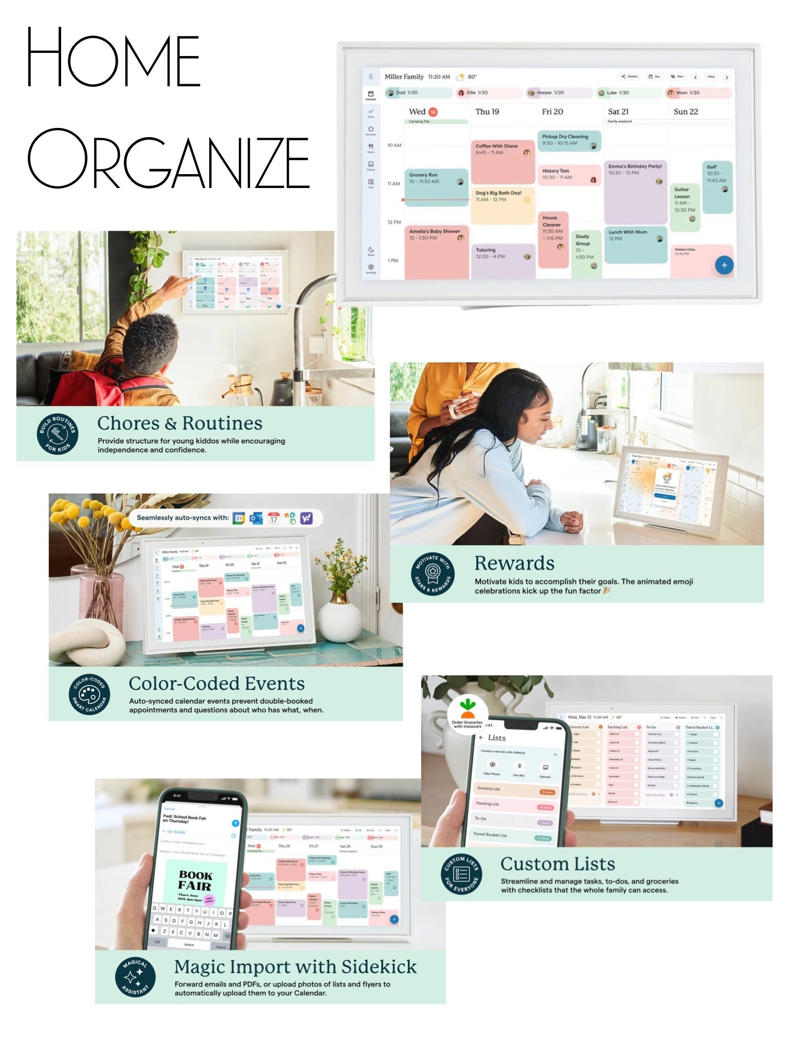 this is a must have for everyone who needs to get organize this year ! Especially if you and your family have communication and scheduling difficulties like all of us. 

#LTKHome #LTKdayinmylife #LTKmomlife