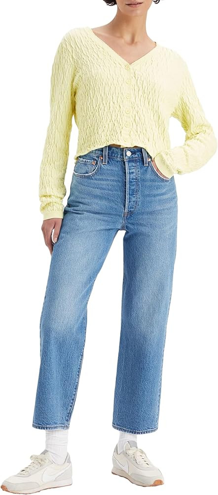 Levi's Women's Ribcage Straight Ankle Jeans | Amazon (UK)