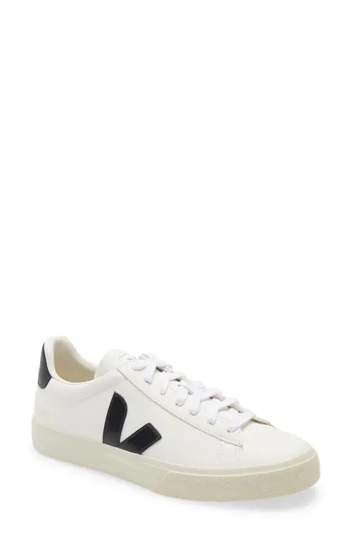 Veja Campo Sneaker in Extra-White Black at Nordstrom, Size 36 | Nordstrom
