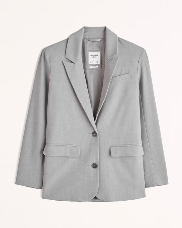 Boyfriend Suiting Blazer | Abercrombie & Fitch (US)