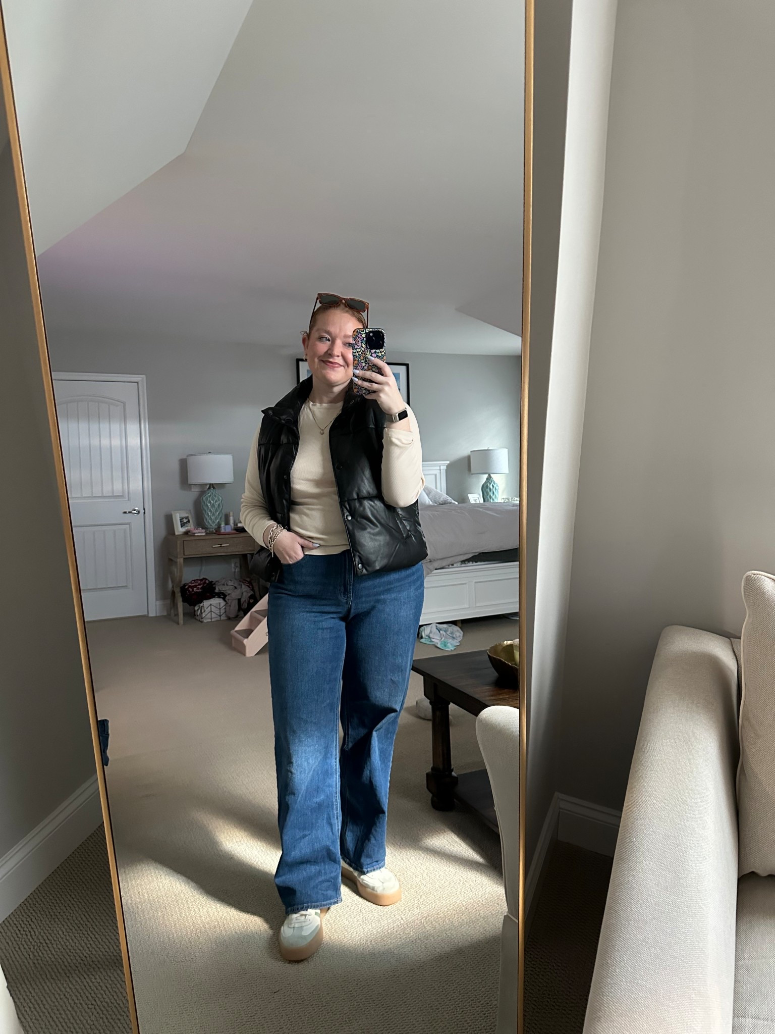 Todays casual errand fit- taking advantage of this weather!

#LTKMidsize #LTKSeasonal #LTKFindsUnder50