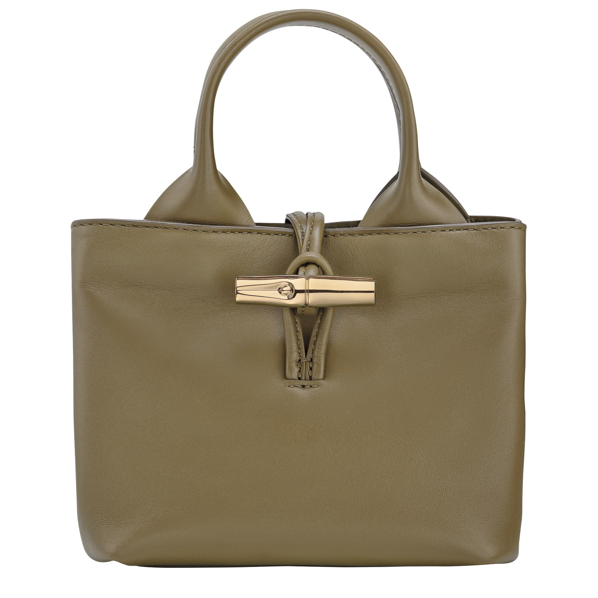 Handtasche XS Le Roseau Leder - Olivgrün | Longchamp DE | Longchamp