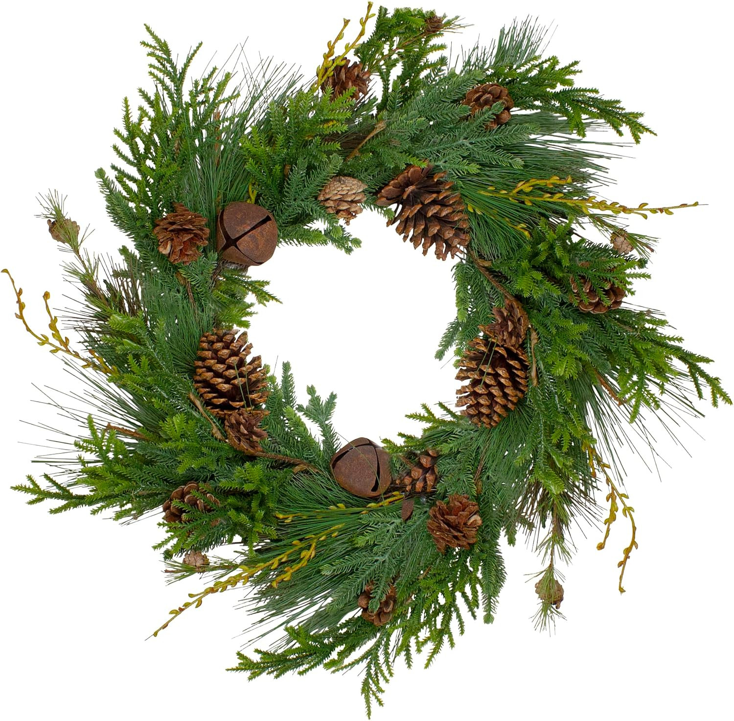 Northlight Rustic Pinecone Artificial Christmas Wreath - 30" - Unlit | Amazon (US)
