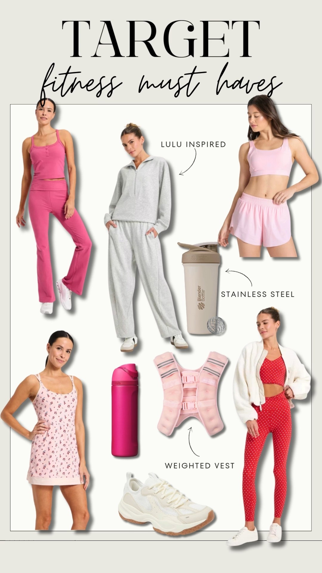 Loving the nod to Valentine’s Day this new athletic wear drop at Target shows 🎯✨💌

#LTKootd #LTKfitnessgoals #LTKFindsUnder50