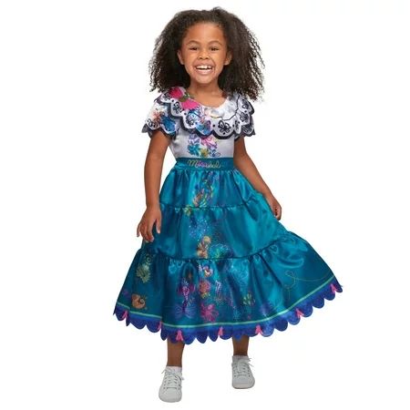 Encanto Disney Mirabel Girl s Fancy-Dress Costume S (4-6X) | Walmart (US)