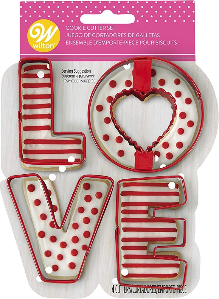 WILTON INDUSTRIES, INC COOKIE CUTTER SET LOVE, us:one size | Amazon (US)