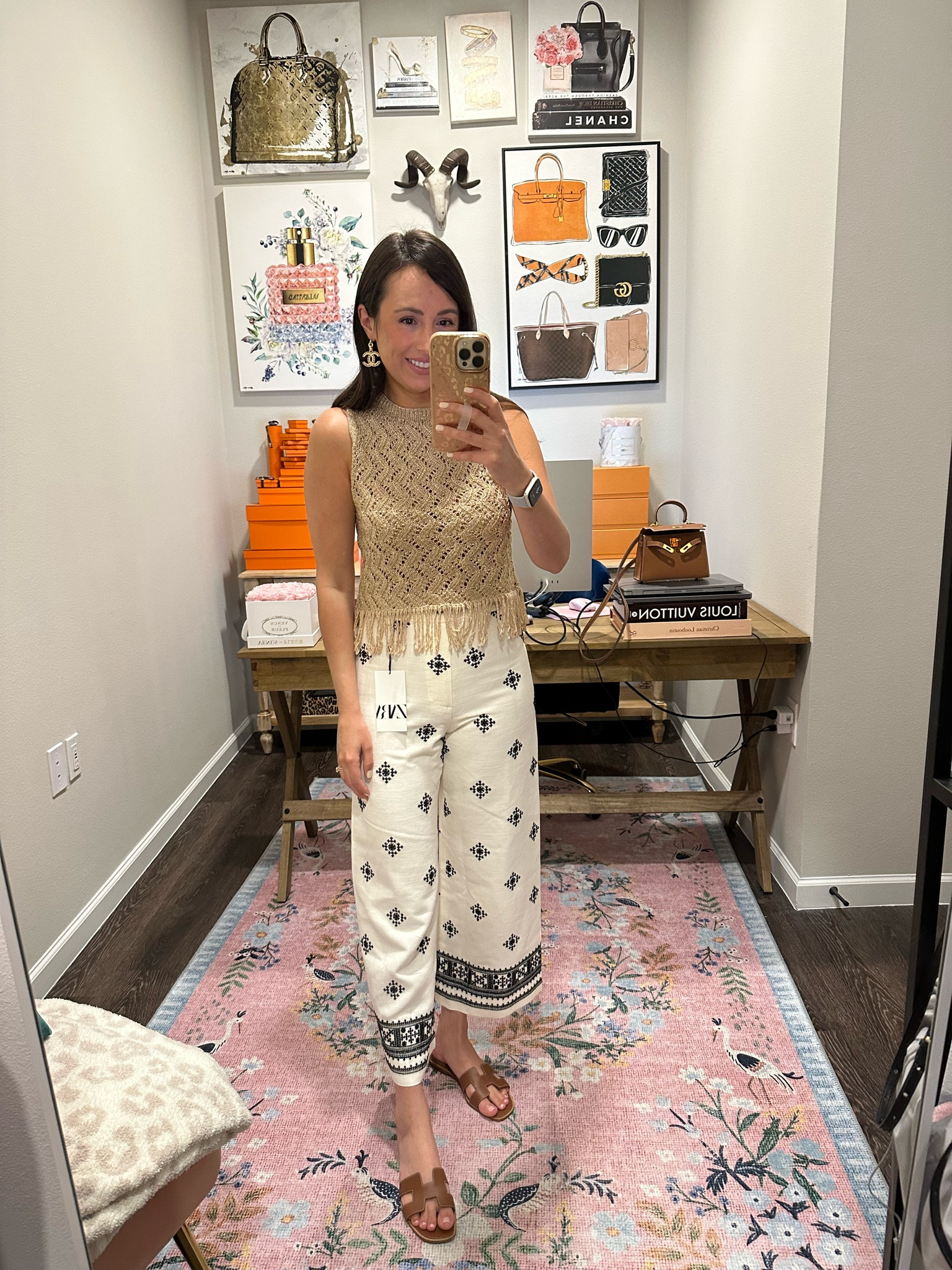 Zara printed pants - size xs



#LTKunder100 #LTKstyletip #LTKFind