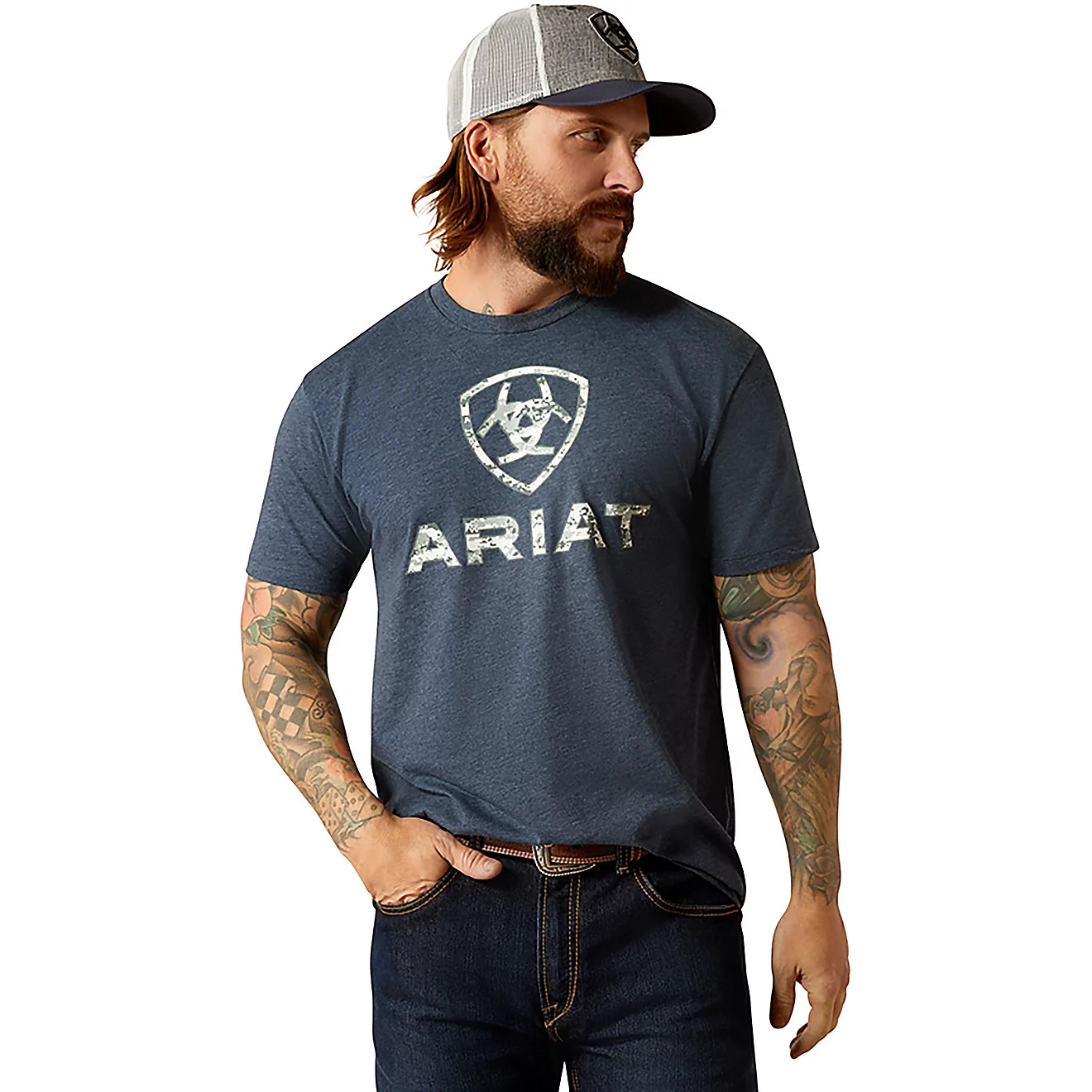 Ariat Men's Liberty USA Digi Camo Short Sleeve T-shirt | Academy Sports + Outdoors
