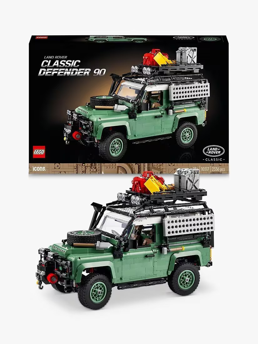 LEGO Icons 10317 Land Rover Classic Defender 90 | John Lewis (UK)