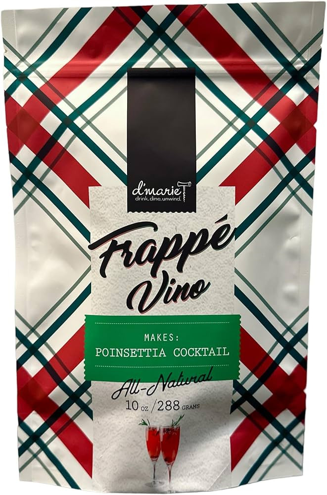 Frozen Holiday Cocktail Drink Mix - Makes 8 Cranberry Mimosa Slushies - Drink Powder Pouches for ... | Amazon (US)