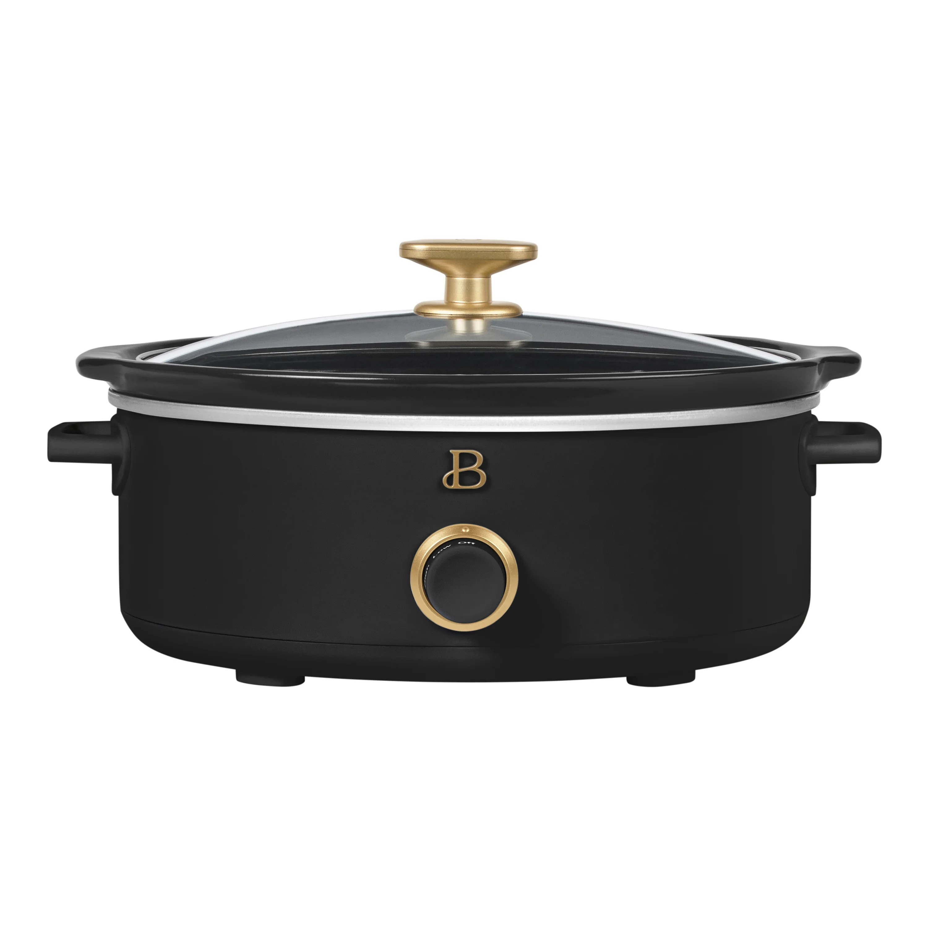 Beautiful 2.5 Qt Dip and Serve Manual Slow Cooker, Black Sesame by Drew Barrymore | Walmart (US)