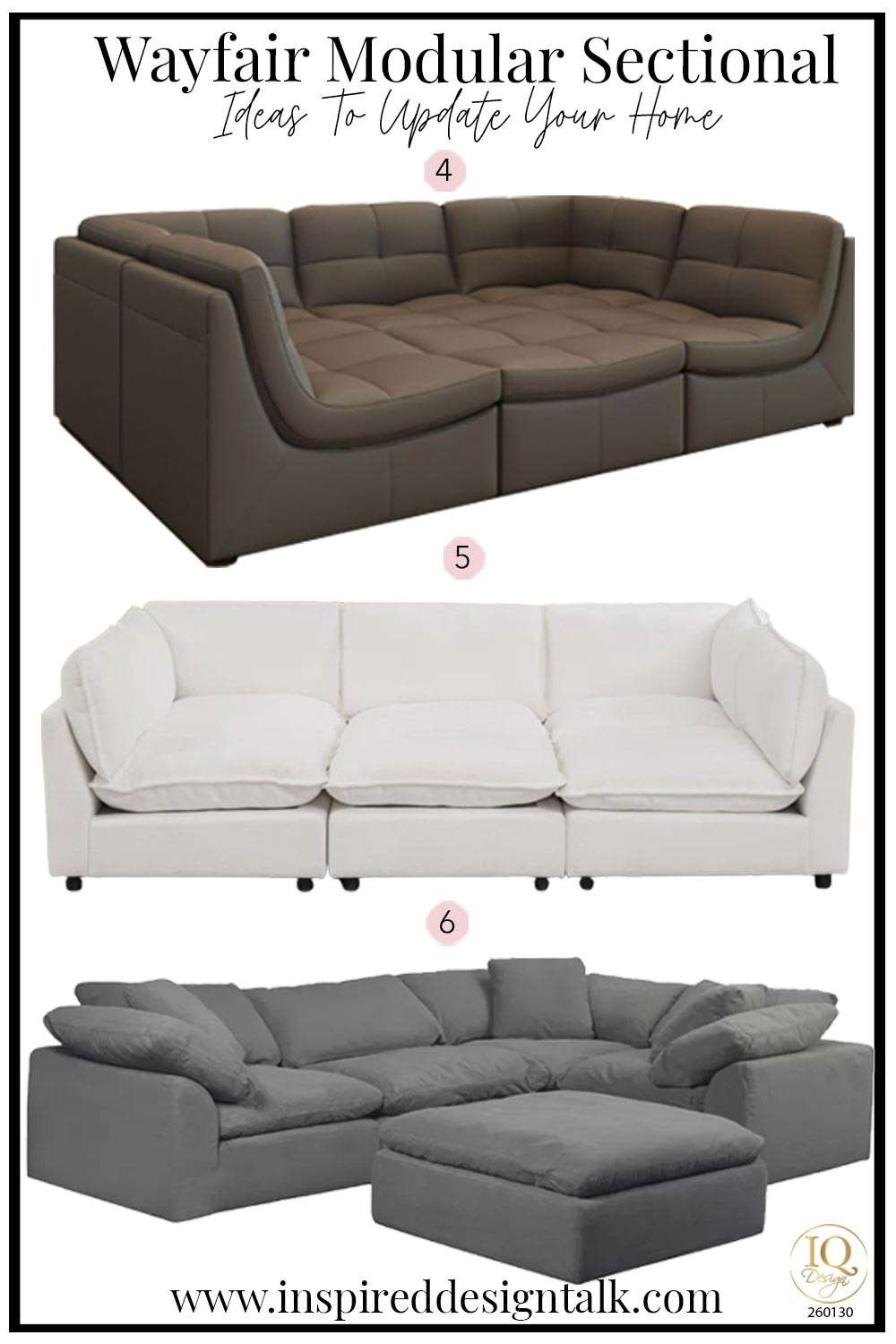 Wayfair modular sectional ideas for your living room, basement, family room, or kids' room. Choose from velvet sectionals, chenille sofa, corduroy couch, and faux velvet pit sectional. 

 #LTKmomlife #LTKOver40 #LTKHome