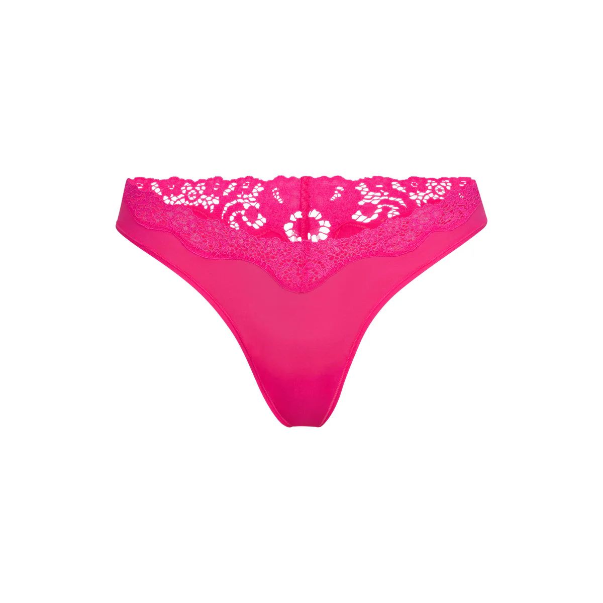 FITS EVERYBODY LACE DIPPED THONG | SKIMS (US)