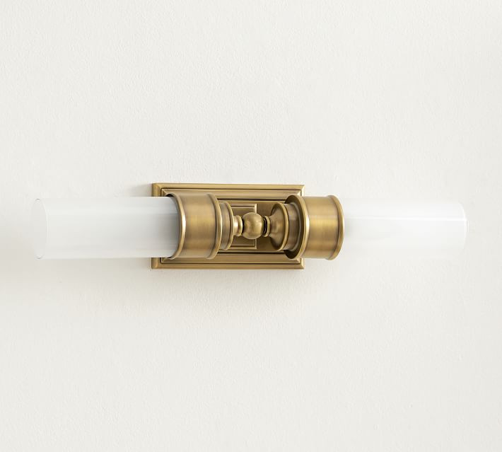 Sussex Double Tube Sconce | Pottery Barn (US)