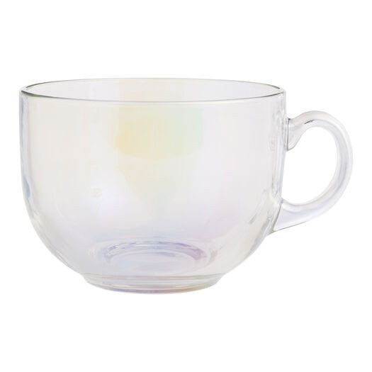 Oversized Iridescent Glass Mug by World Market | World Market