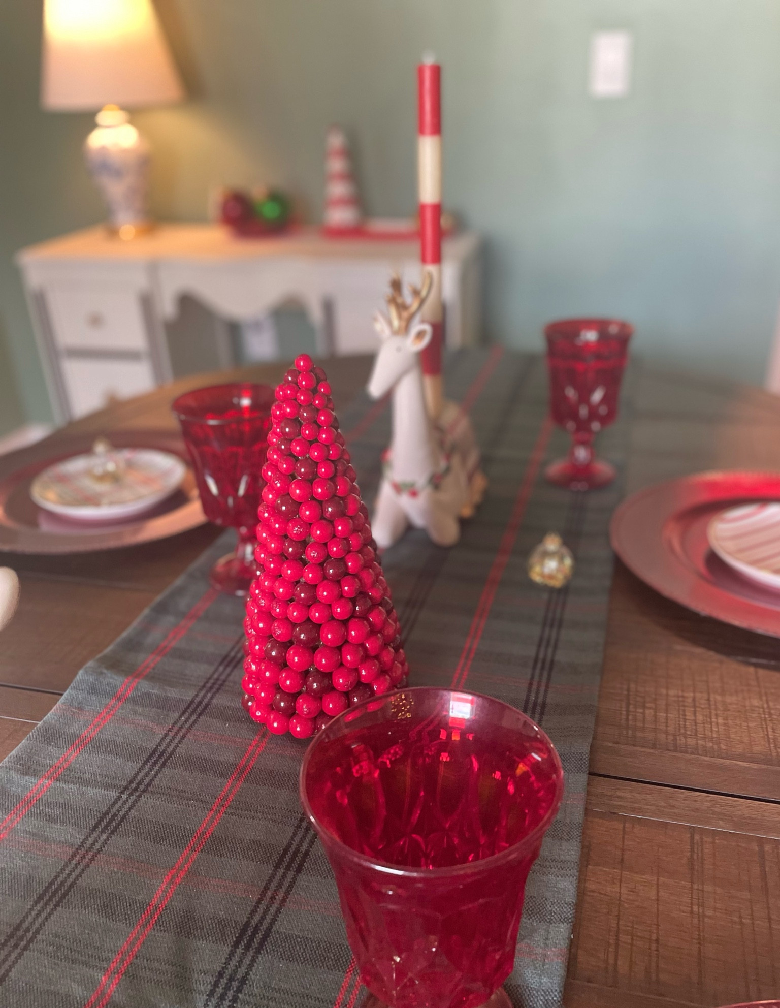 Christmas dishes Holiday dining room tablescape Christmas decorations 

#LTKCyberWeek #LTKHoliday #LTKhome