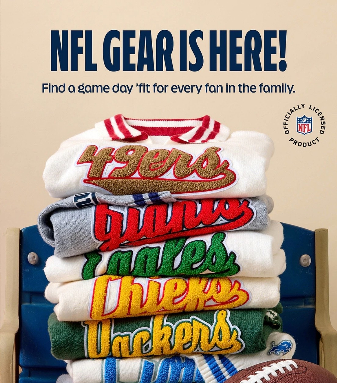 Old Navy NFL Collection 🏈 perfect for the entire family

#LTKSeasonal #LTKKids #LTKMens