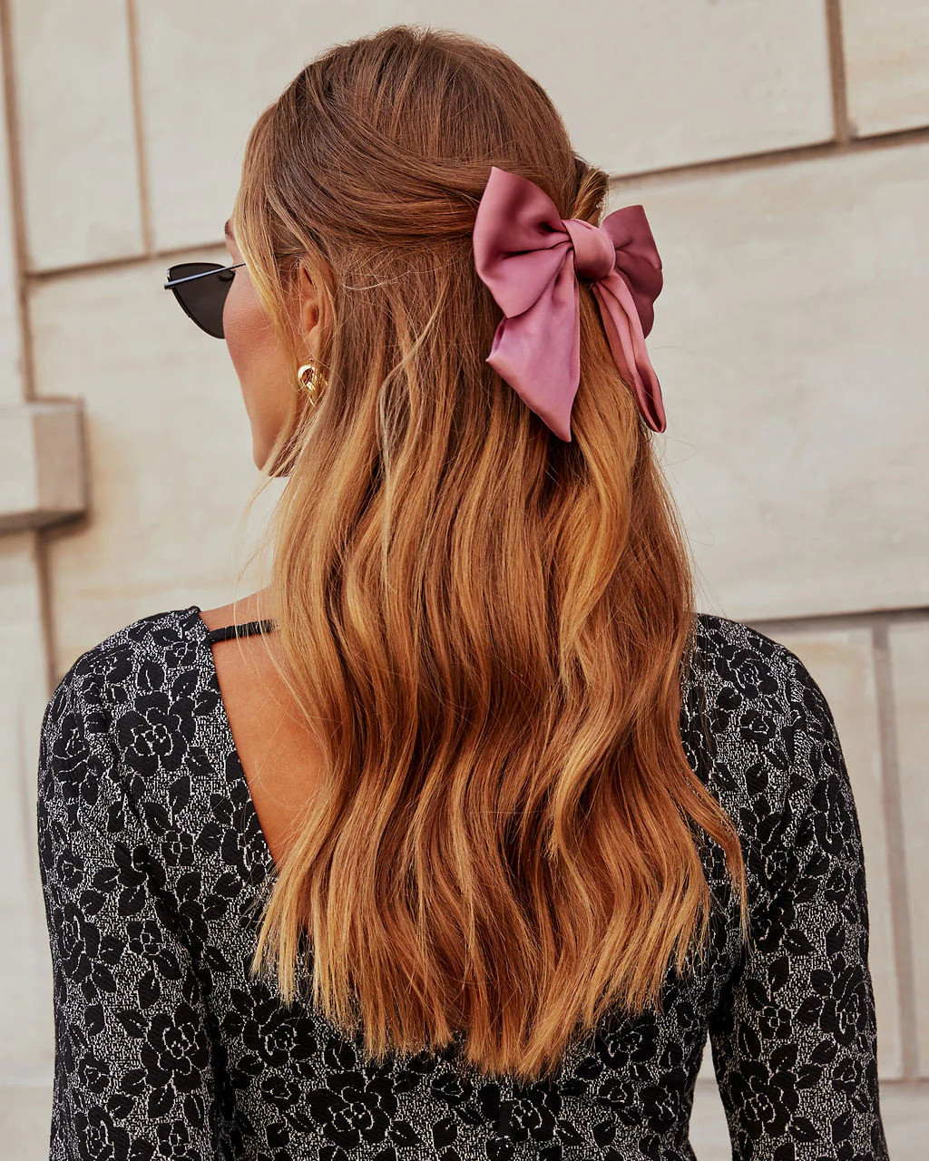 Minny Satin Bow Barrette | VICI