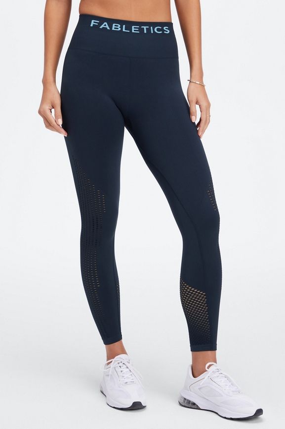 Sync High-Waisted Perforated 7/8 | Fabletics - North America