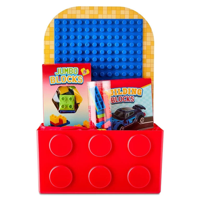 Easter Pre-Filled Boys Red Blocks Easter Basket,Brand by Vendor Labeling, Age 5&Up | Walmart (US)