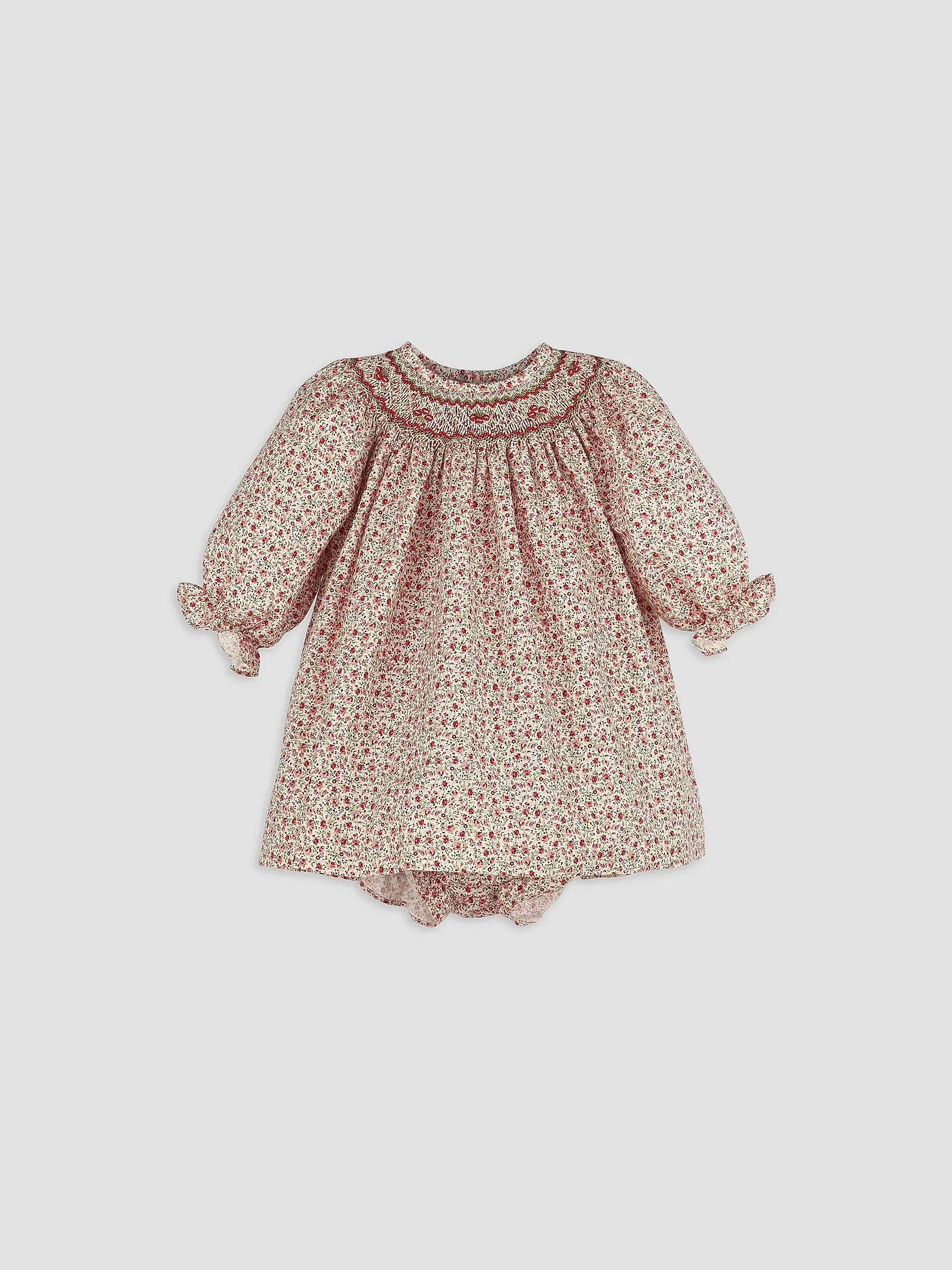 Baby Girl's Floral Cotton Dress & Bloomers Set | Saks Fifth Avenue