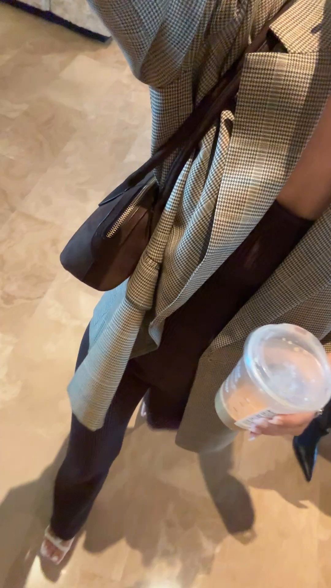 another day, another snappy casual ootd for LTK Con 
+ plaid blazer: size xs | oversized fit! Code KAITSAVE30 for 30% off!
+ chocolate brown tube top: xs 
+ chocolate brown pants: xxs | I’m 5’2 and had them hemmed 
+ heels: true to size | Amazon find I love & own 5 pairs! Cute, comfy, affordable 
+ chocolate brown suede bag: target find under $30!!

#LTKStyleTip #LTKCon #LTKFindsUnder100