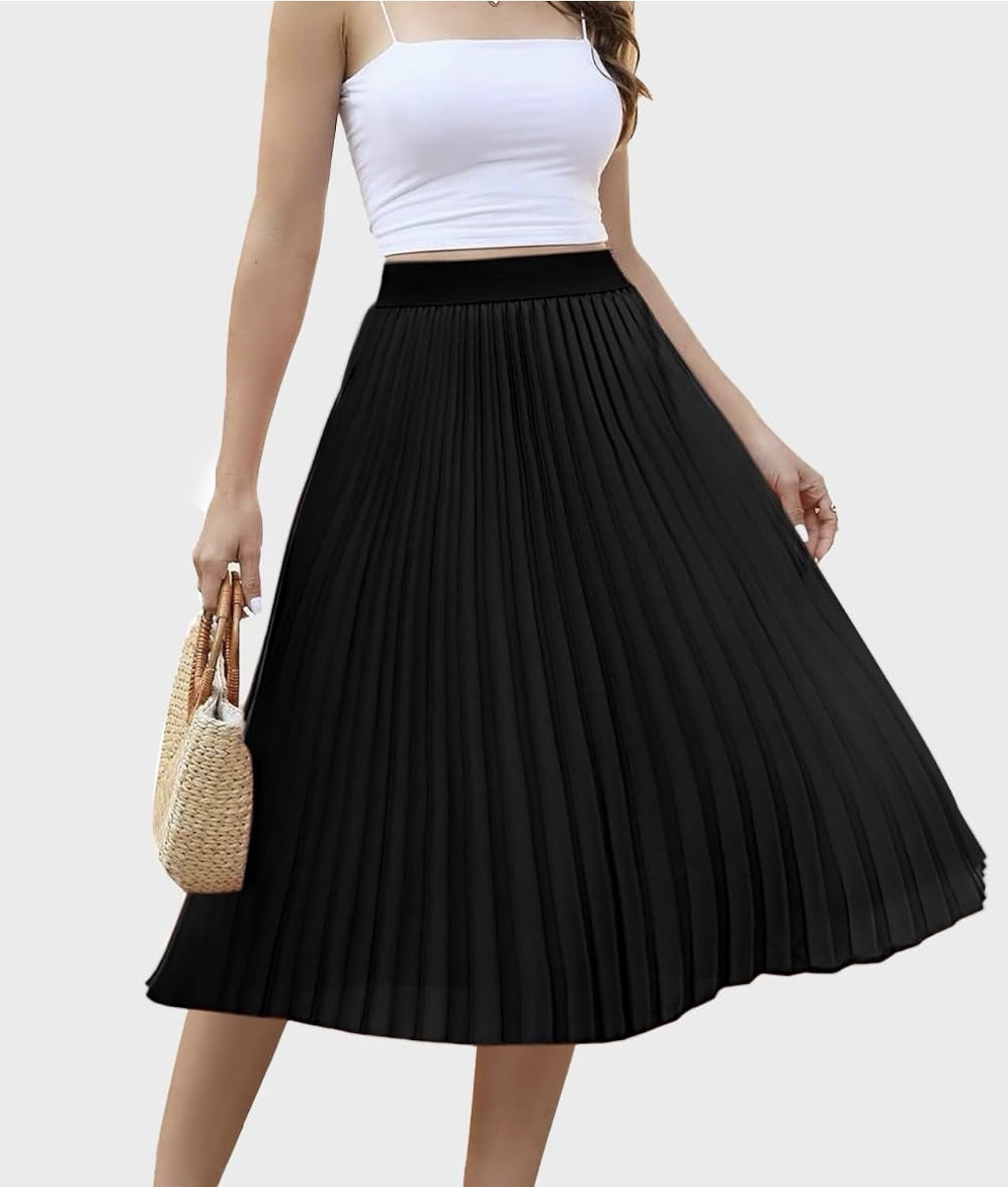 High Waist Pleated Flowy Skirt. Save 50% with promo code, through 5/13 while supplies last. Can be styled casually or dressed up. Pair it with tank tops under a cardigan, sandals, flats or heels. 

Was $25.99
Now $13.00 with promo code 66IDKMKT, other color options available. Apply code at checkout. 



#LTKSaleAlert #LTKootd #LTKWorkwear