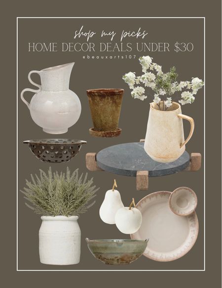 Shop these beautiful home decor pieces for the lowest price here all under $30!

#LTKhome #LTKfindsunder50 #LTKsalealert