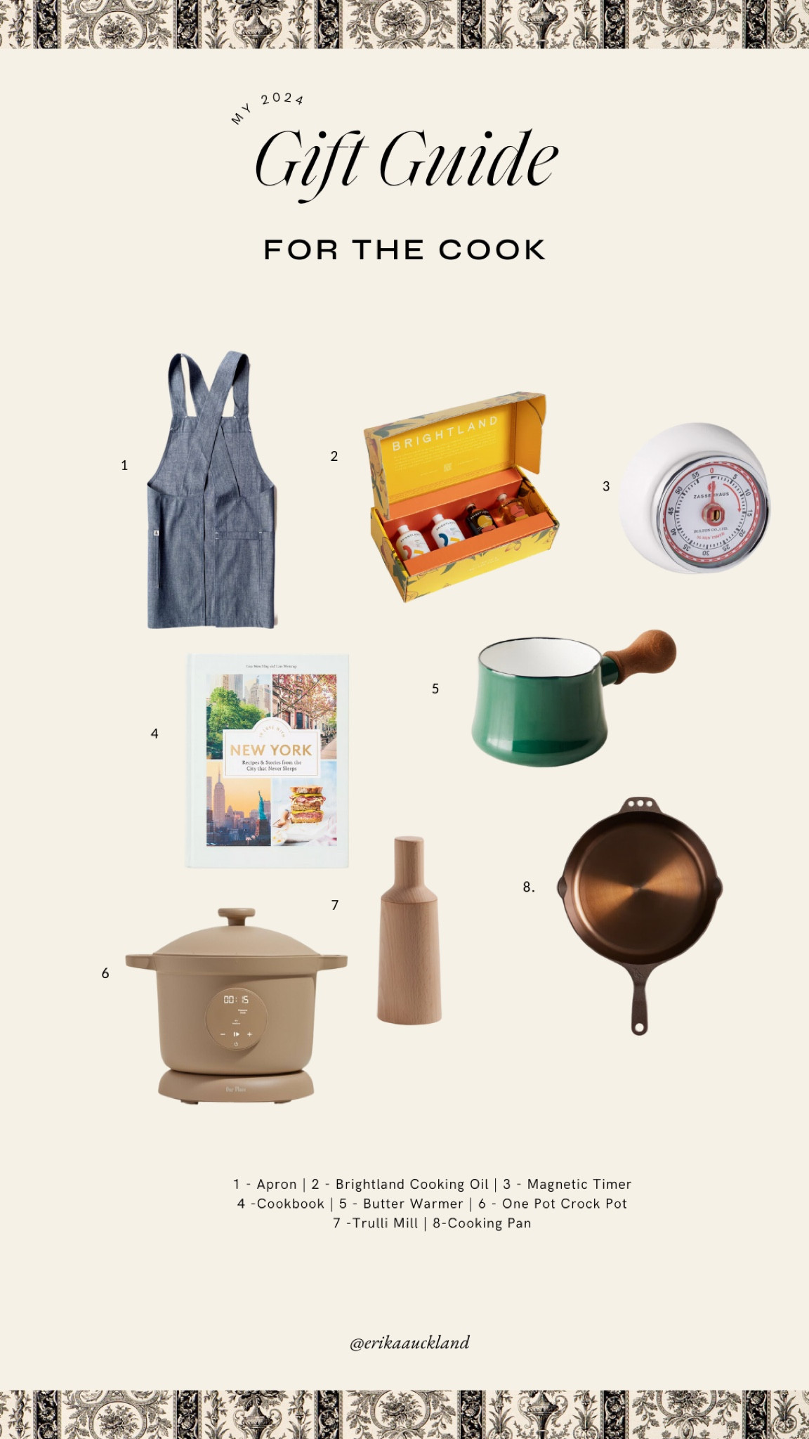 Gift Guide for THE COOK.

#LTKHoliday #LTKGiftGuide #LTKHome
