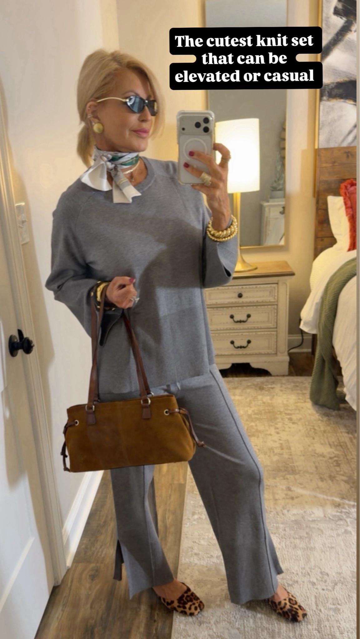 The prettiest knit set that can go the mileage whether it’s casual elevated.  I’m wearing a small

#LTKdayinmylife #LTKgrwm #LTKvlog