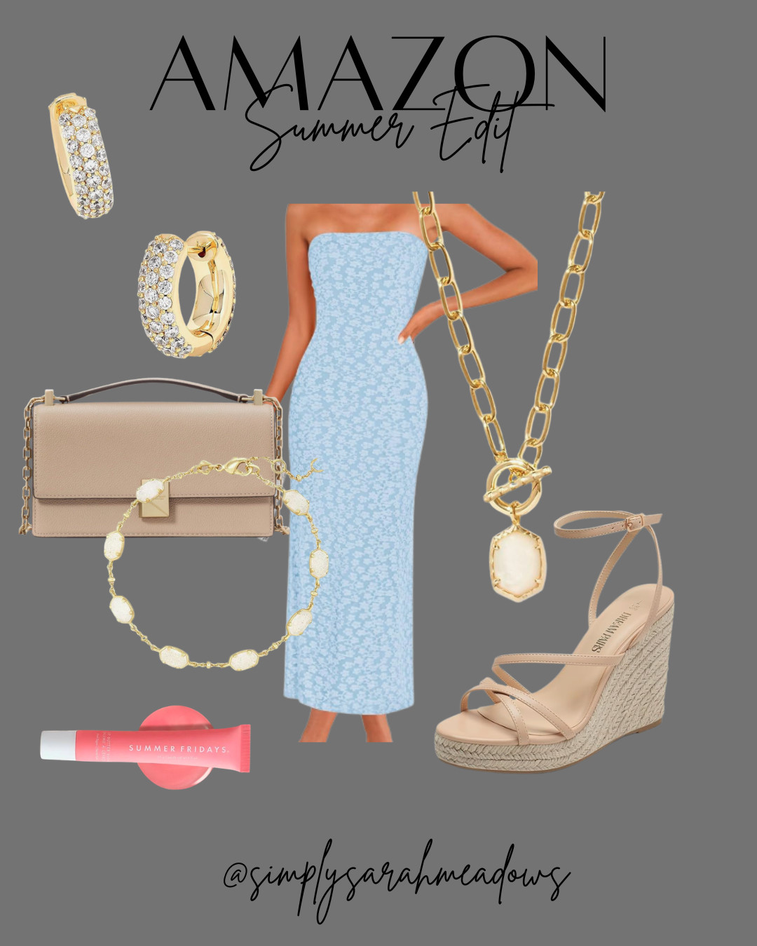 Summer ready with these chic Amazon finds. Perfect for a summer wedding. Shop now @simplysarahmeadows #SummerFashion #AmazonFinds #LTKStyle #LTKFinds #SummerWedding #SpringWedding #LTKSummer #LTKSpring #WeddingGuestDress #MomStyle #SummerDress #SpringDress 

 #LTKootd #LTKOver40 #LTKWedding