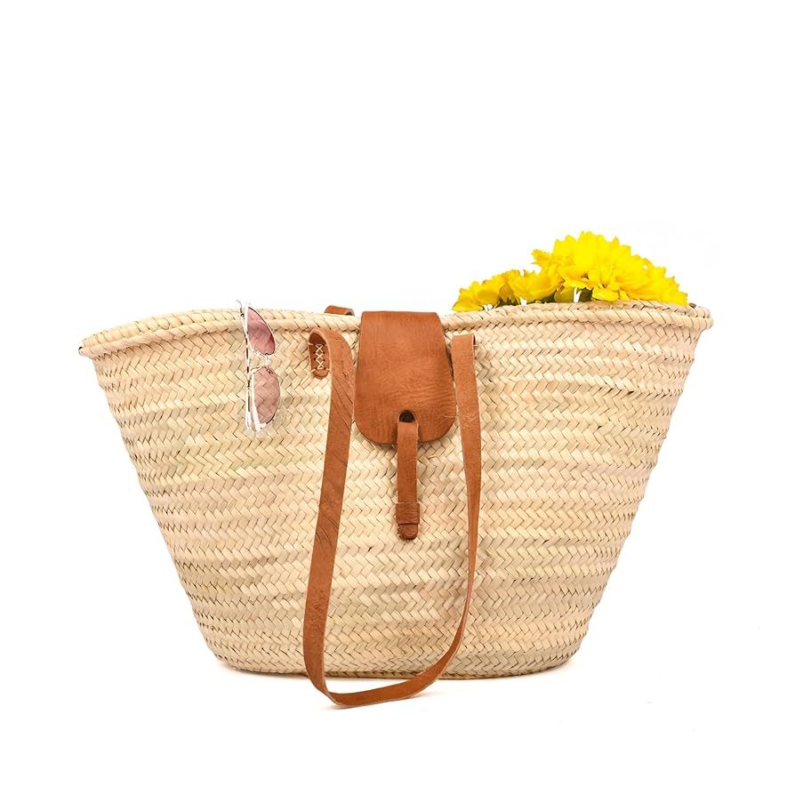 Fashionable Summer Beach Bag Tote - Versatile Straw Beach Bags For Women, Straw Bags Women Handba... | Amazon (US)