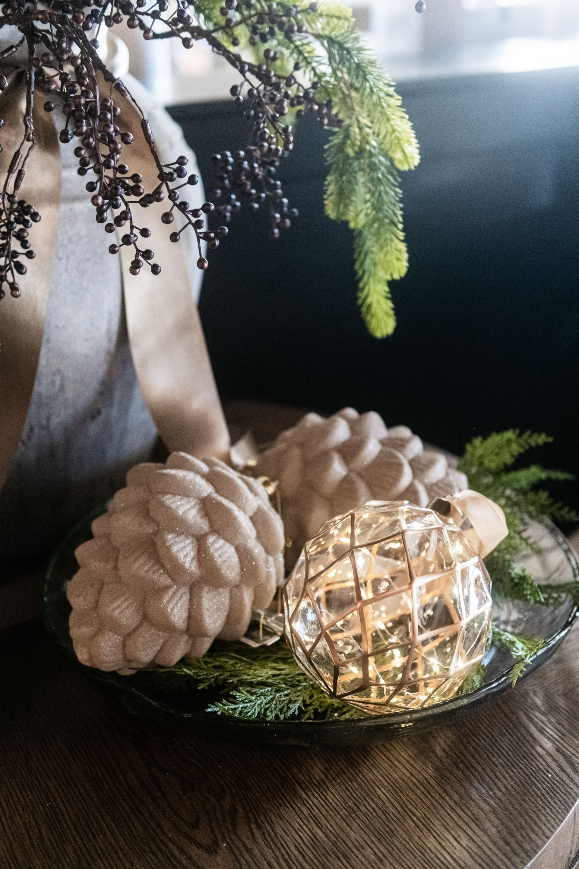 Clear & Gold Light Ornament | Gatehouse No.1