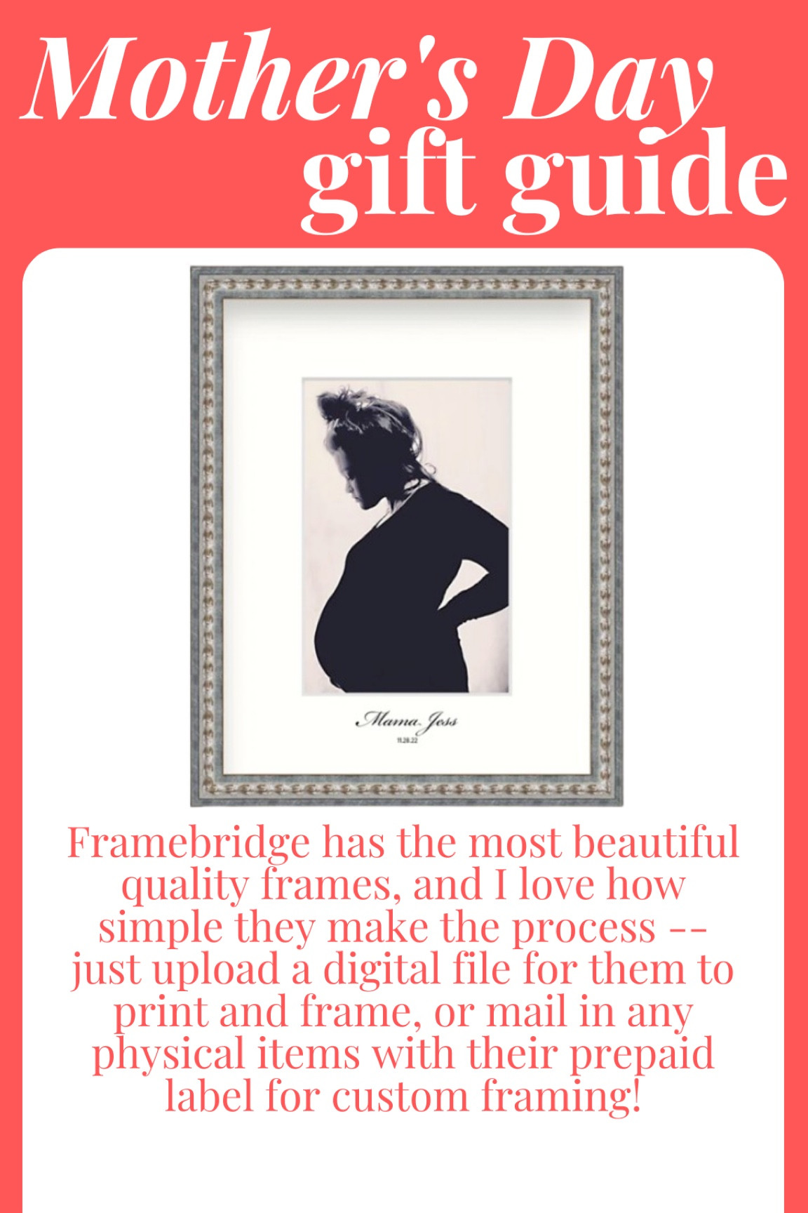 Custom framing with FrameBridge for Mother’s Day! 

#LTKhome #LTKfamily #LTKGiftGuide