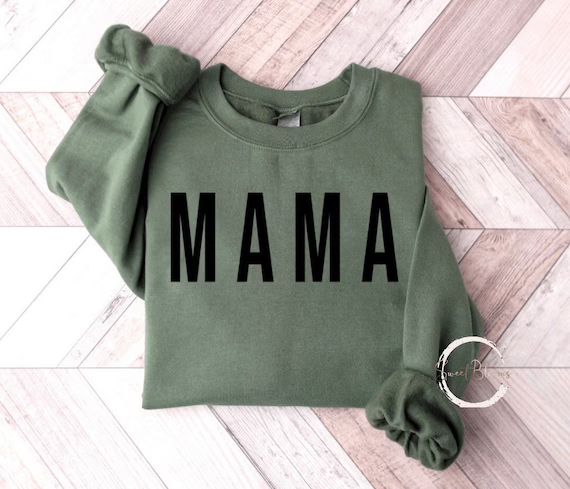 MAMA Sweatshirt  MAMA Crewneck | Etsy | Etsy (US)