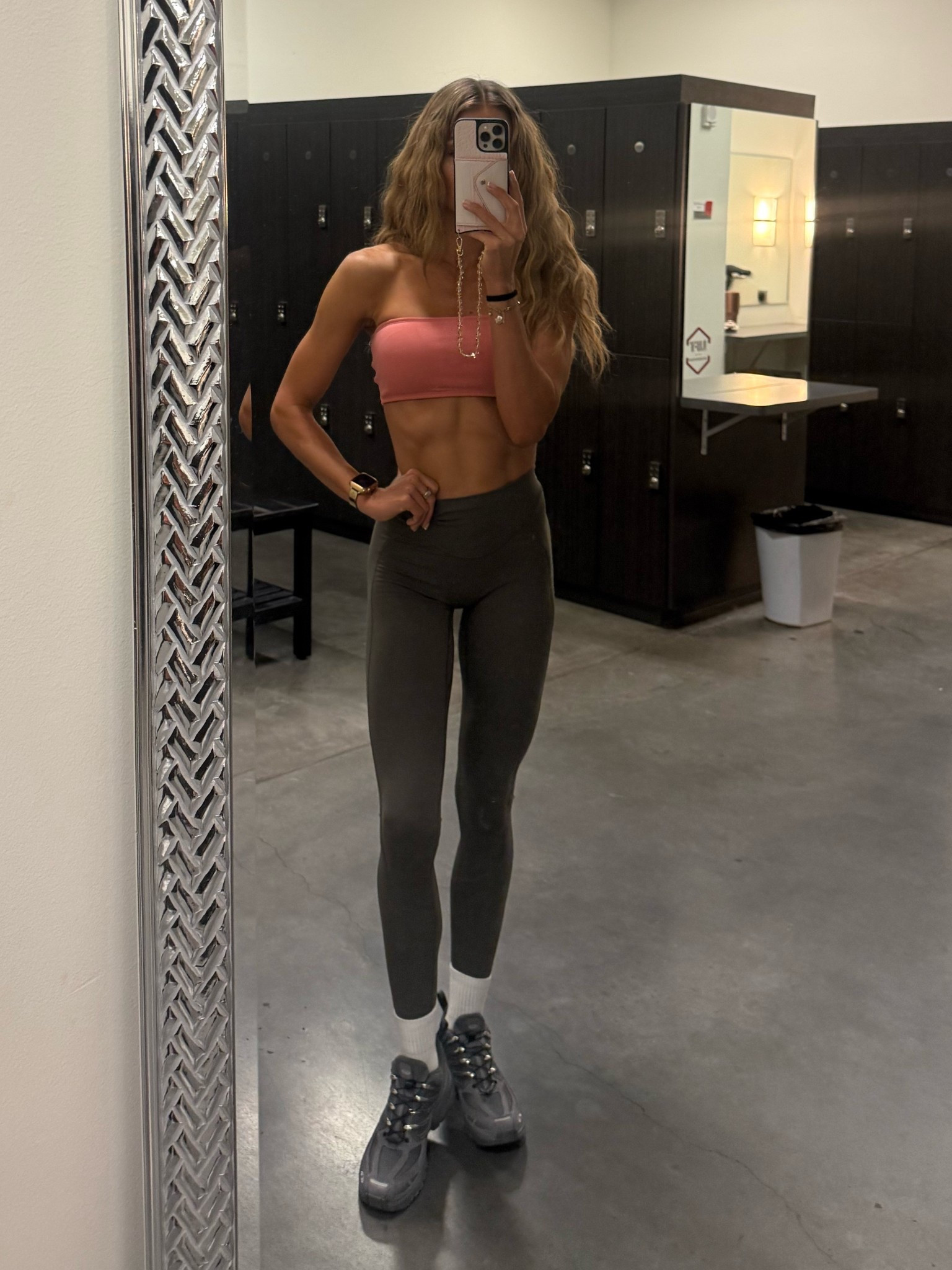 Leggings on sale for $35
 Bra on sale for $12