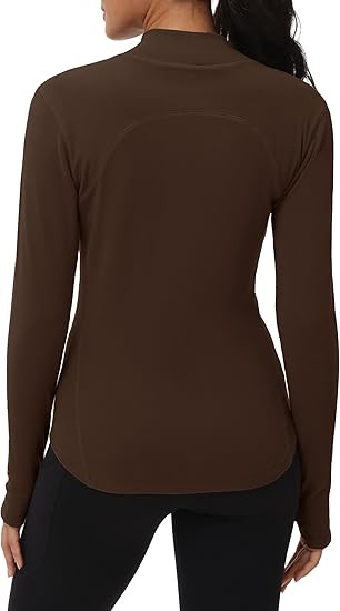 THE GYM PEOPLE Fleece Mock Turtleneck Pullover Base Layer Shirts Long Sleeve Workout Tops with Th... | Amazon (US)