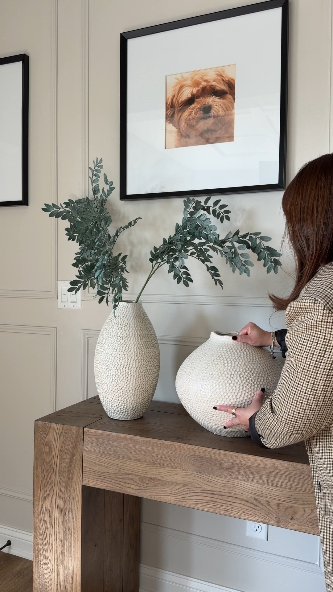 Entryway Console and large vases

#LTKHome