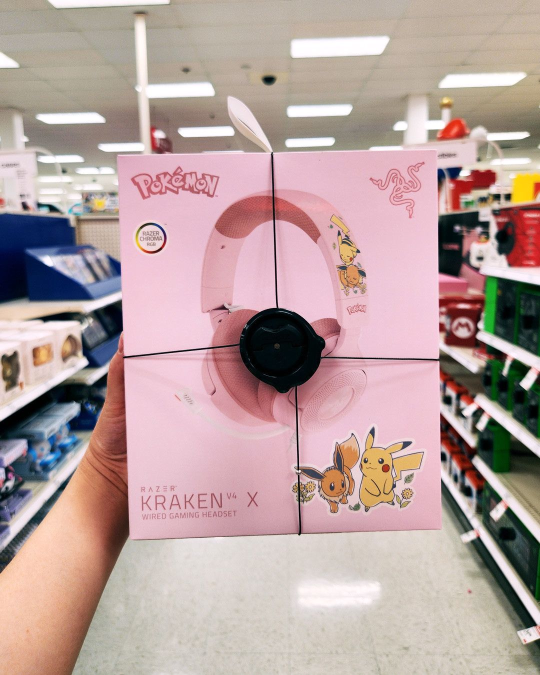 Razer Kraken Pikachu Eevee Edition
#newattarget #targetfinds #giftideas


 

 #LTKKids