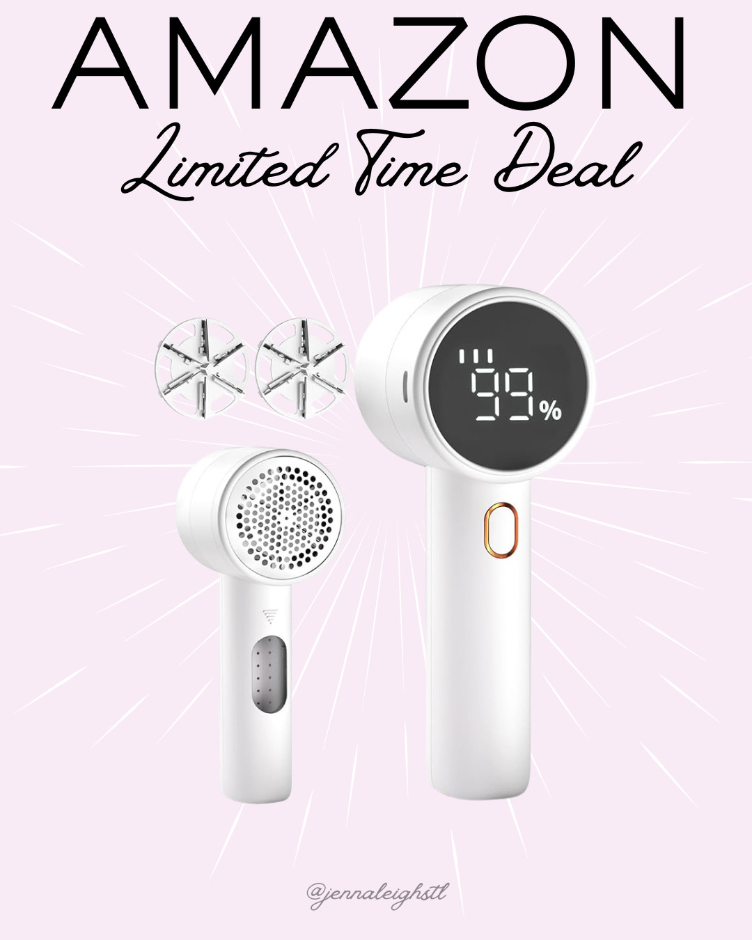 This rechargeable fabric shaver is an Amazon limited time deal for just $9. It features three speeds and six blade leaves to easily remove pilling from clothes and keep fabrics looking new. 

 #LTKmomlife #LTKHome #LTKSaleAlert