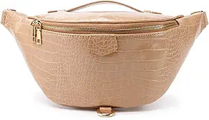 Belt Bag for Women Fashion Crossbody Fanny Packs Causal Waist Hip Bum Bag Leather Chest Daypack P... | Amazon (US)