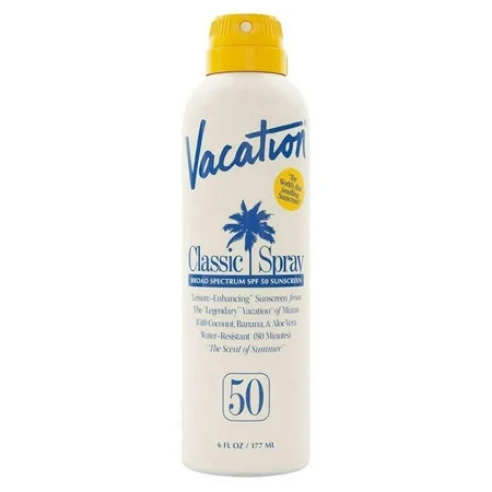 Vacation Classic Sunscreen Spray - SPF 50 - 6 fl oz | Walmart (US)