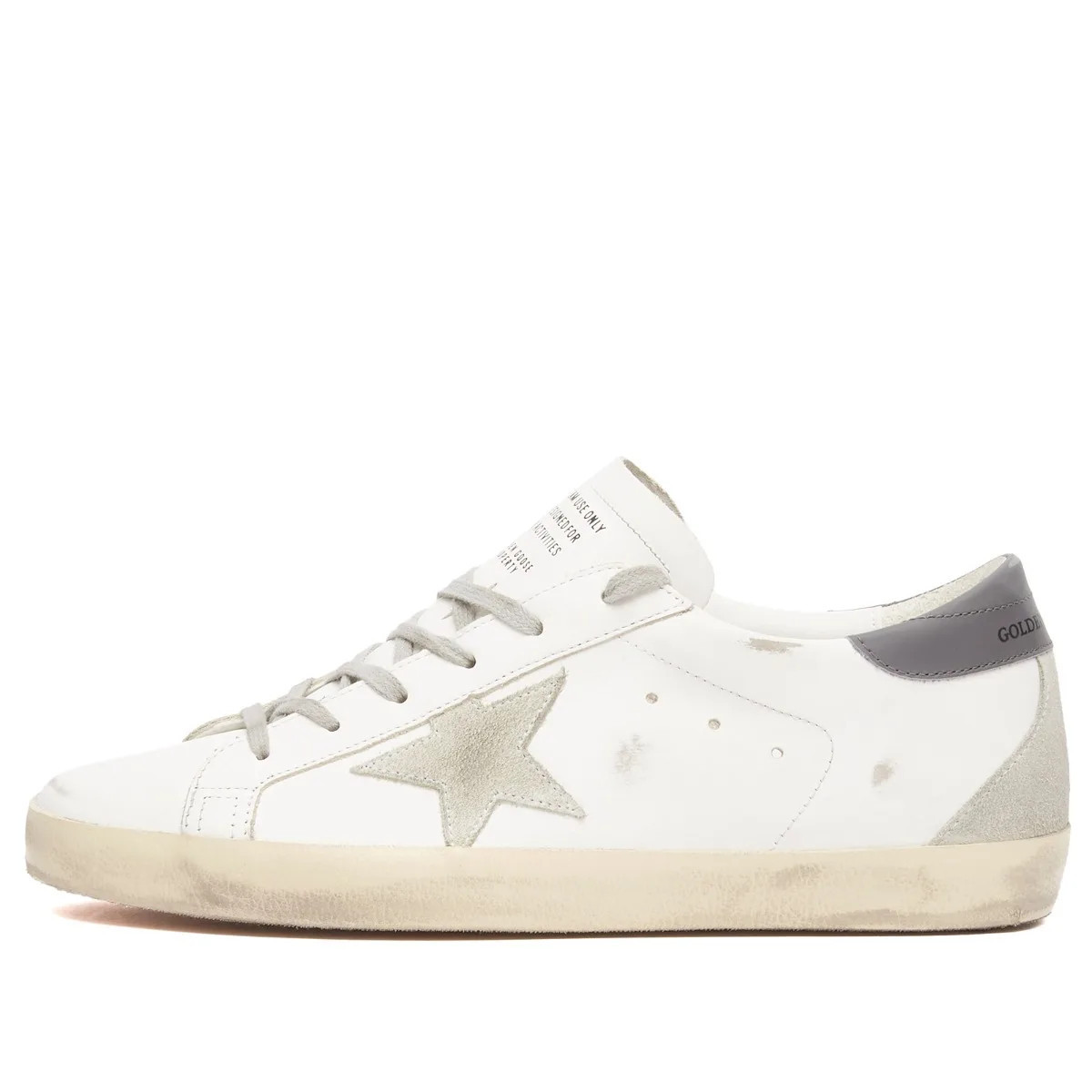 Golden Goose Women's Super Star in White/Ice/Dark Gray, Size EU 36 | END. Clothing