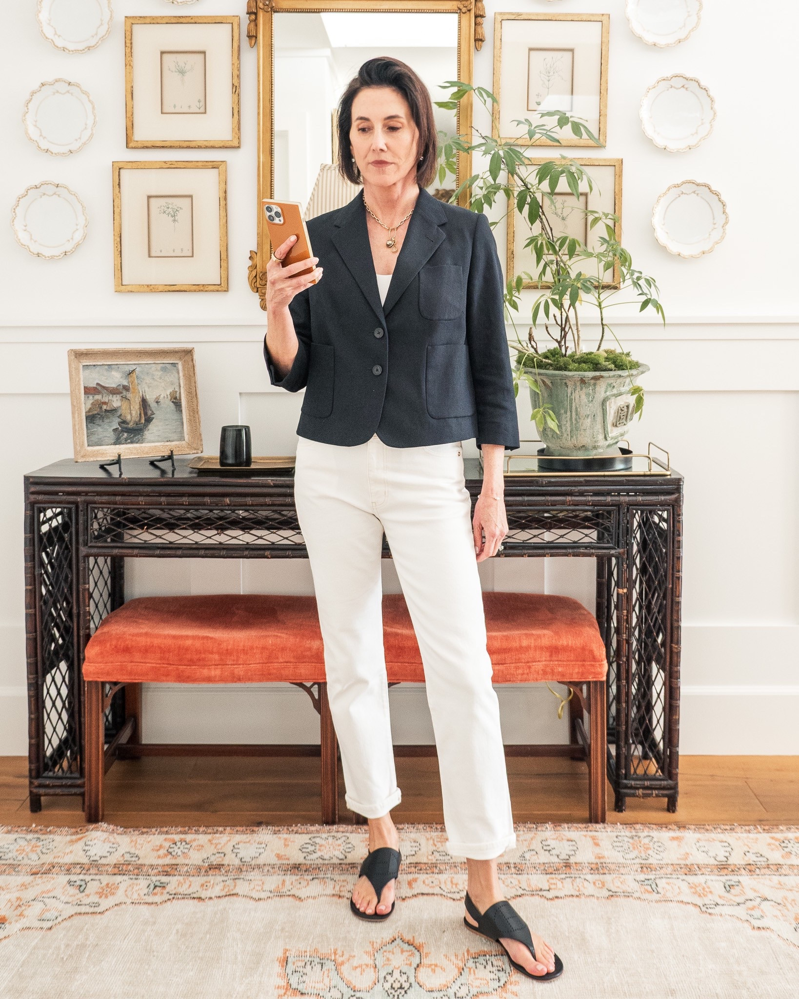 WEARING WHITE NOW
New favorite pair of white jeans from FRAME

#LTKSeasonal #LTKStyleTip #LTKOver40