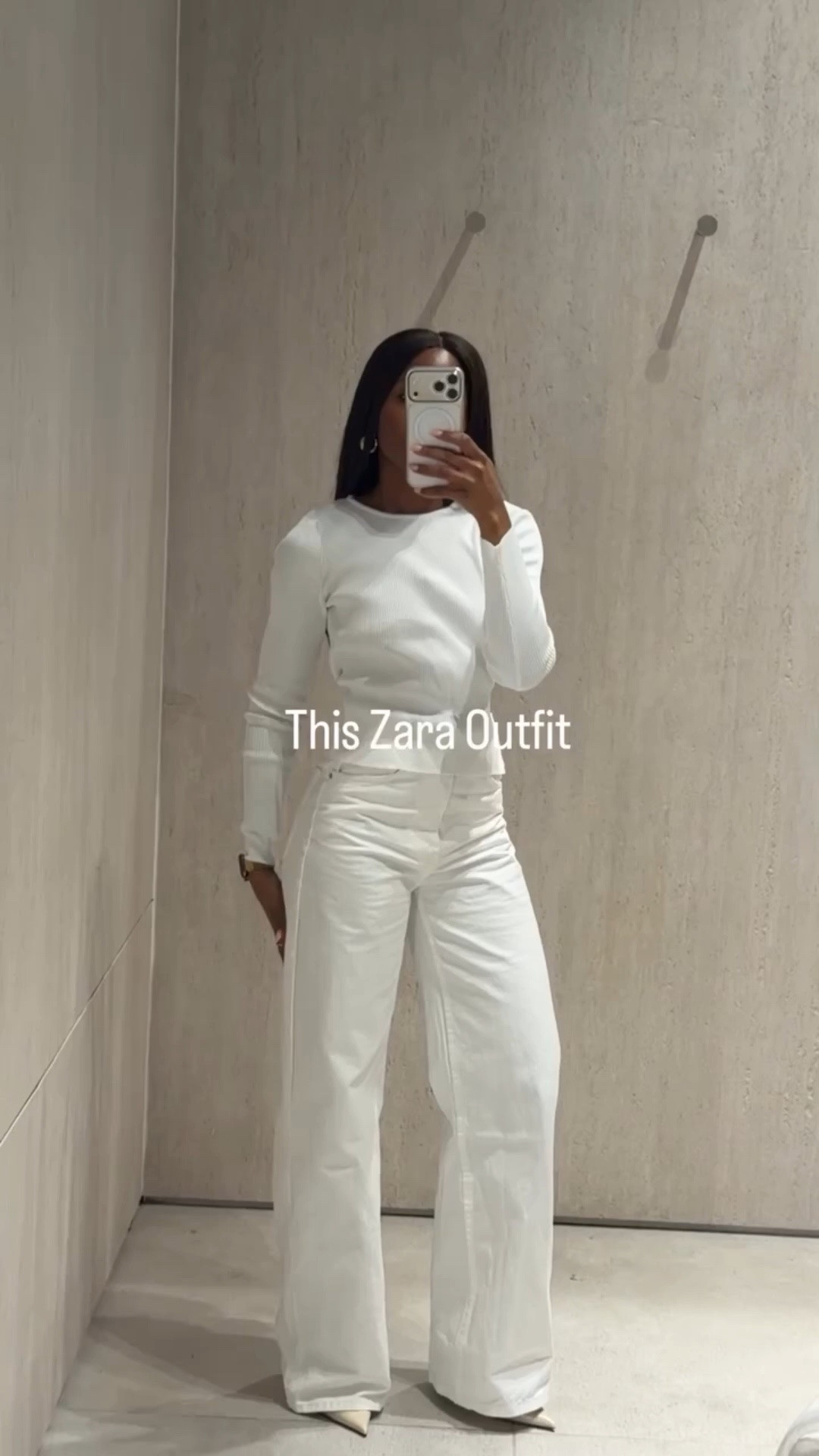 A full @Zara Moment ,Clean and Effortless!
Wearing size EUR EUR34 (160cm Tall)

#zara  #widelegjeans #jeans

spring outfit, casual chic outfit,white jeans , outfit, wide leg jeans, light wash denim, everyday outfit, spring outfit with jeans

#LTKTall #LTKU #LTKPetite