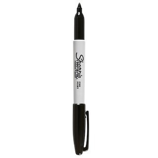 Sharpie® Fine Point Permanent Marker in Black | Michaels® | Michaels Stores