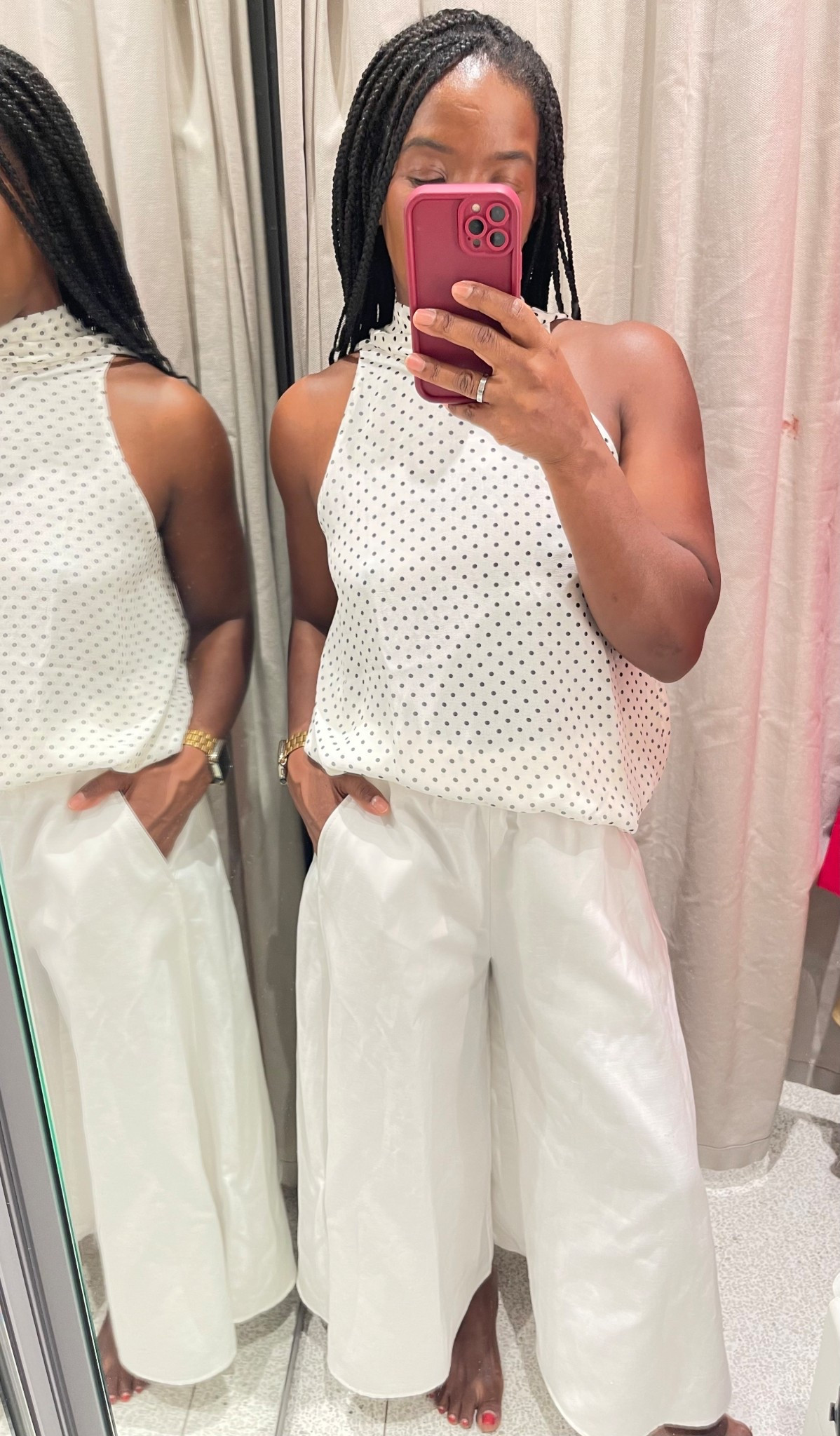 Obsessed with these pants. And they’re linen, perfect for summer. I’m wearing XS

#LTKSeasonal #LTKStyleTip #LTKFindsUnder100