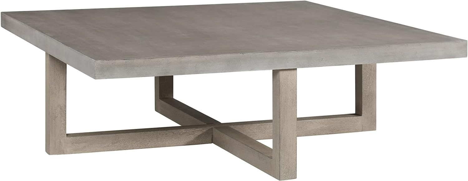 Signature Design by Ashley Lockthorne Contemporary Square Cocktail Table, Gray | Amazon (US)